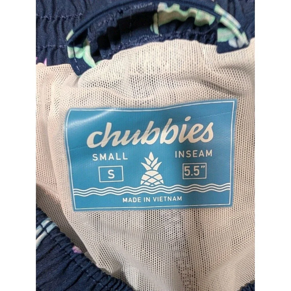Chubbies Swim Trunks Mens S 5.5